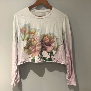 Taylor Swift - Floral Crop Top - M